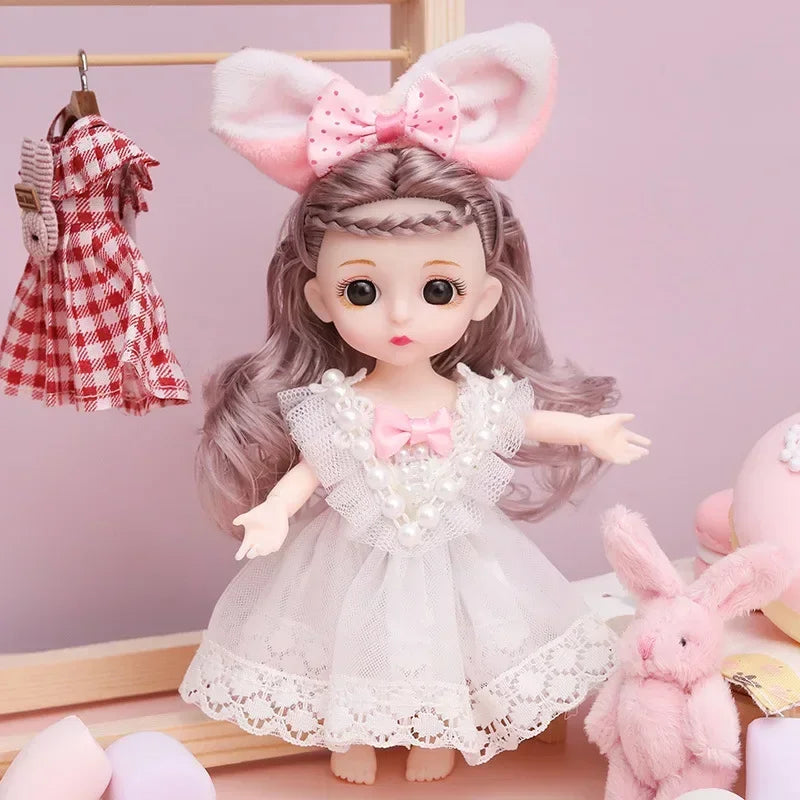 Mini jouet de princesse à jointures mobiles pour filles