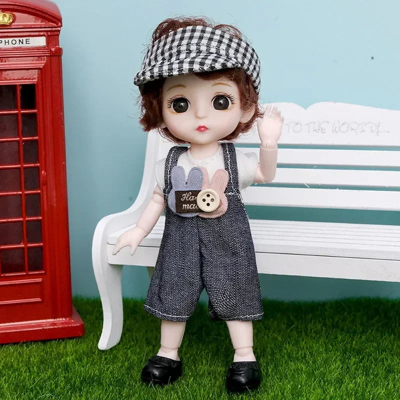 Mini jouet de princesse à jointures mobiles pour filles