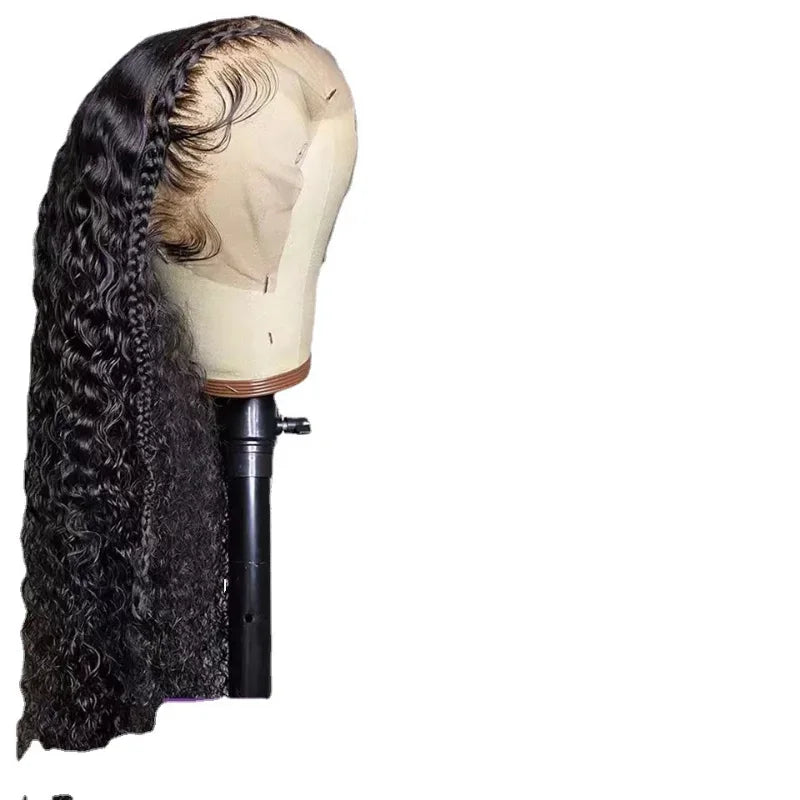 Perruques de cheveux humains bouclés