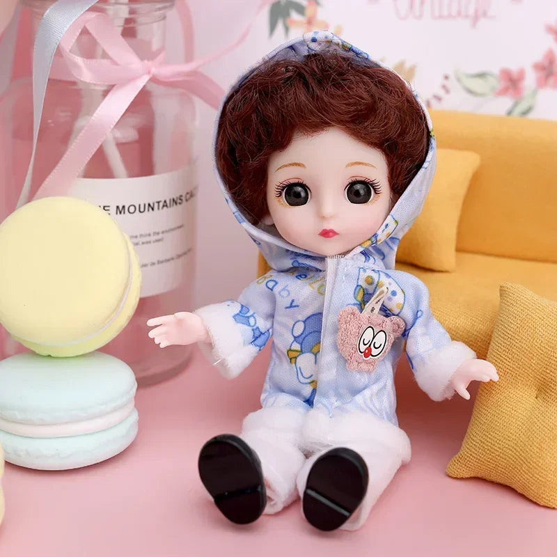 Mini jouet de princesse à jointures mobiles pour filles