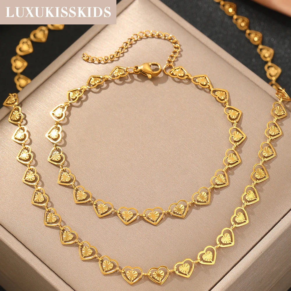 LUXUKISSKIDS ensemble de bijoux femmes/filles