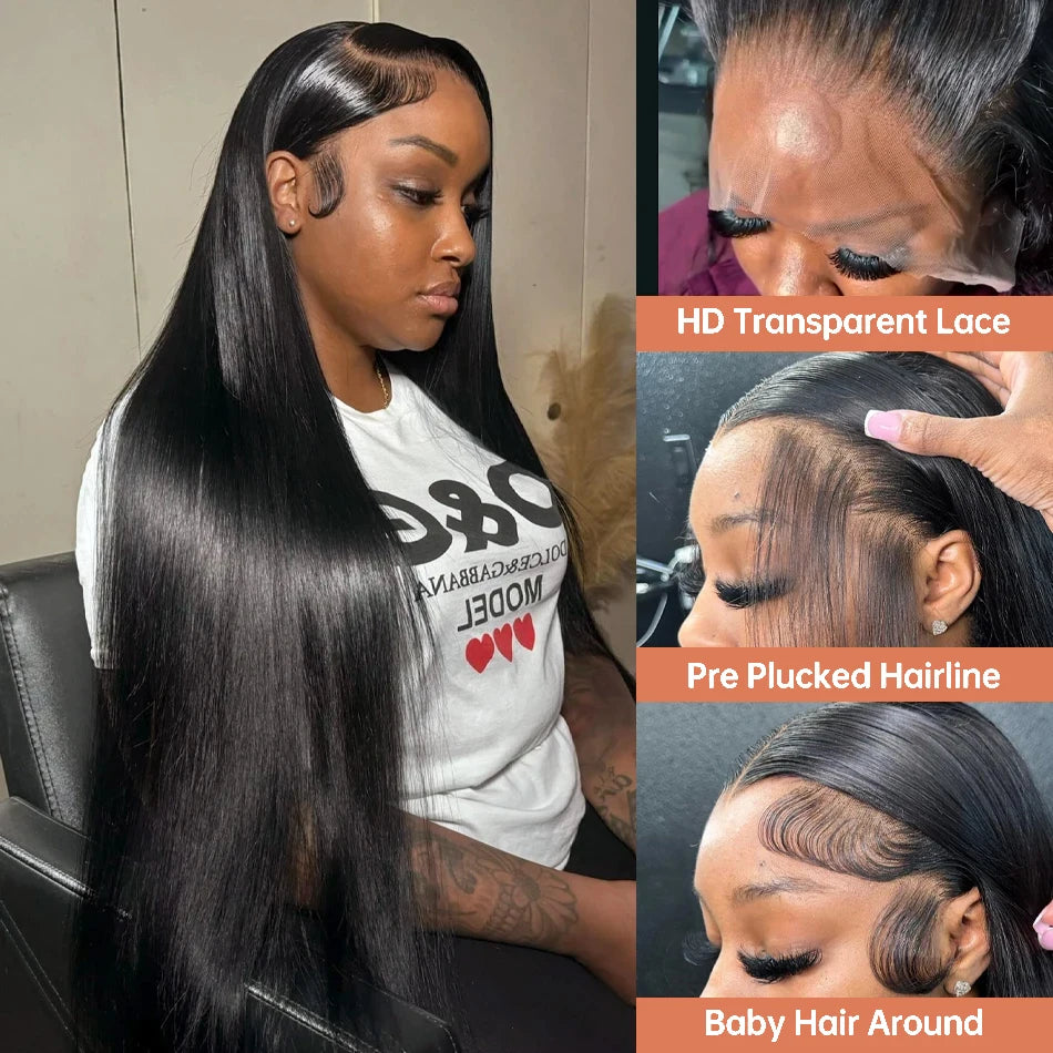 Perruques brésiliennes de cheveux humains