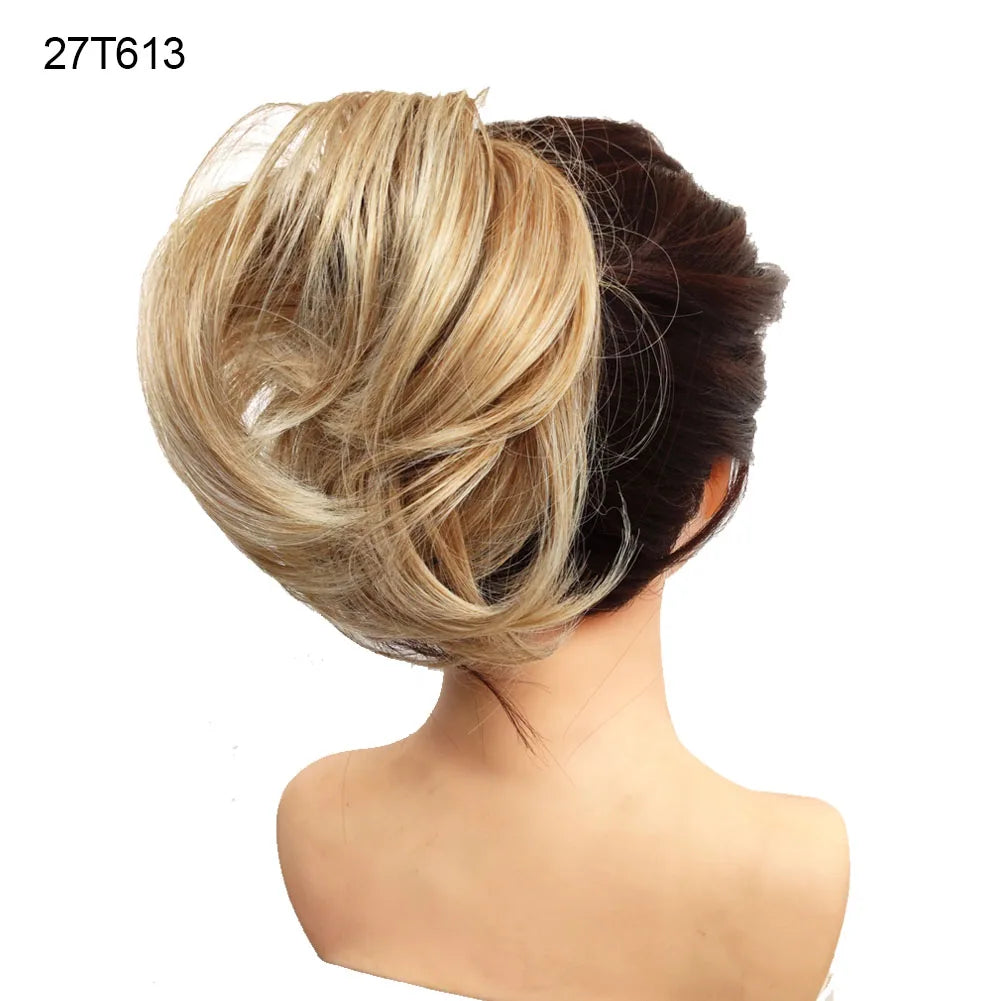Jeedou Chignon beignet en désordre