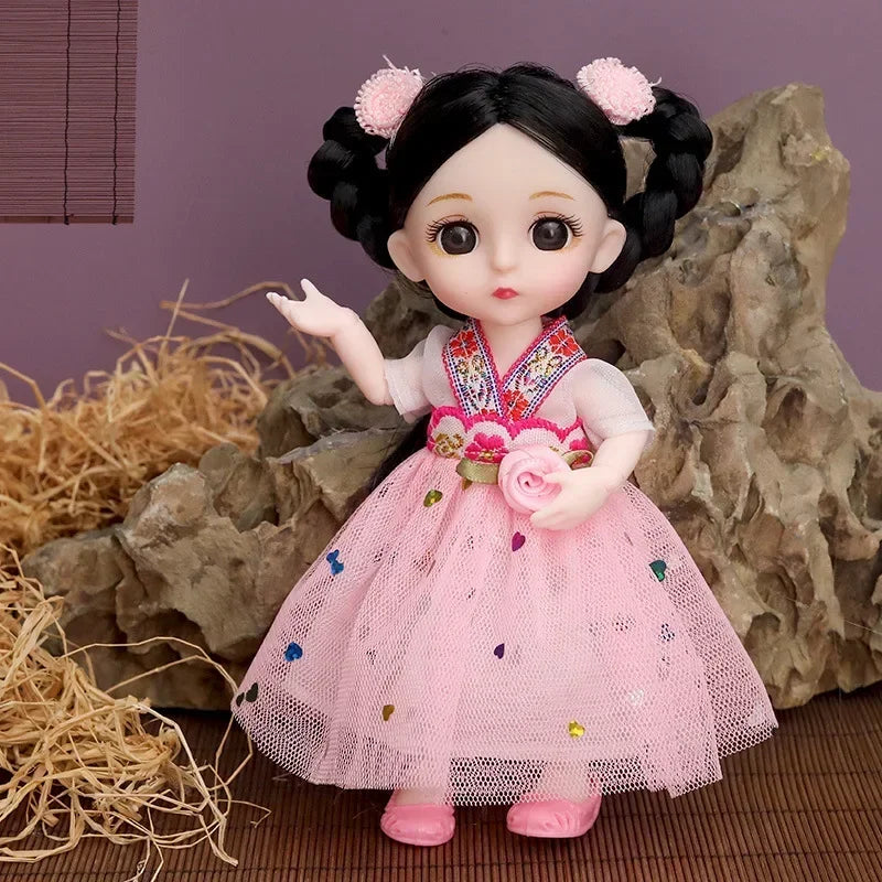 Mini jouet de princesse à jointures mobiles pour filles