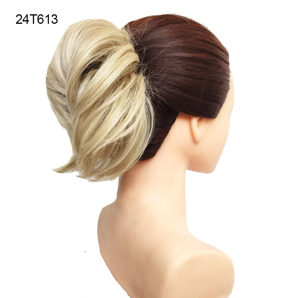 Jeedou Chignon beignet en désordre