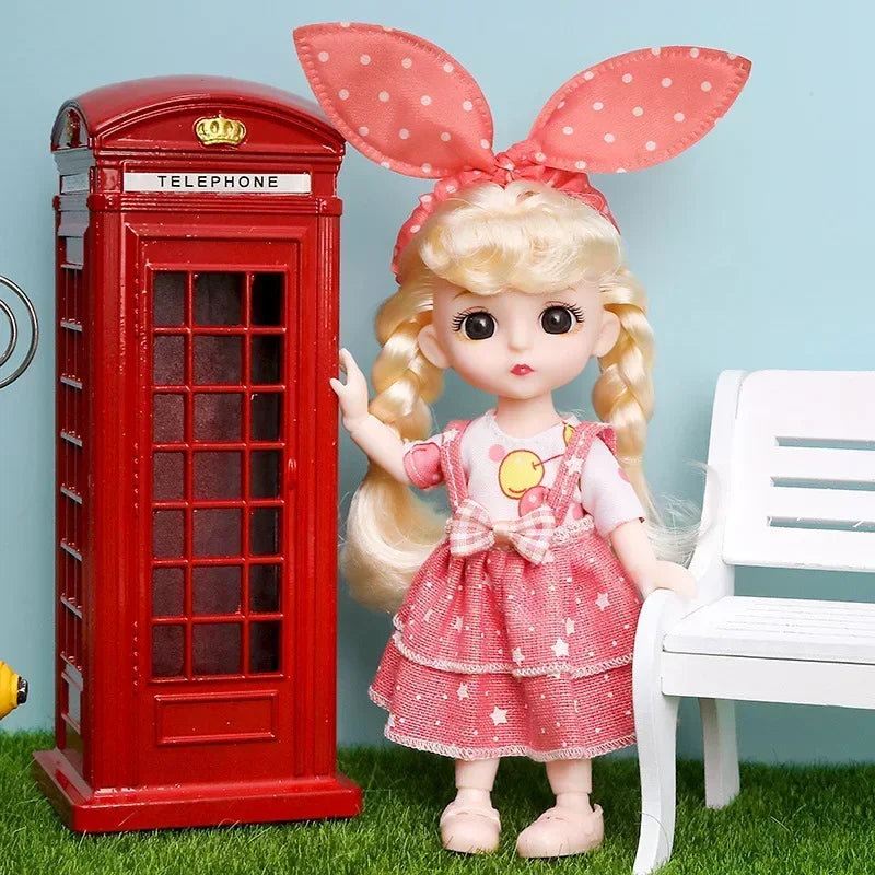 Mini jouet de princesse à jointures mobiles pour filles