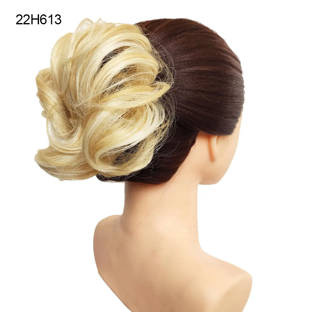 Jeedou Chignon beignet en désordre