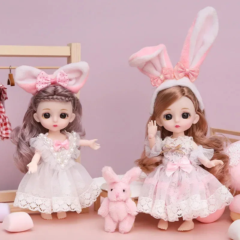 Mini jouet de princesse à jointures mobiles pour filles