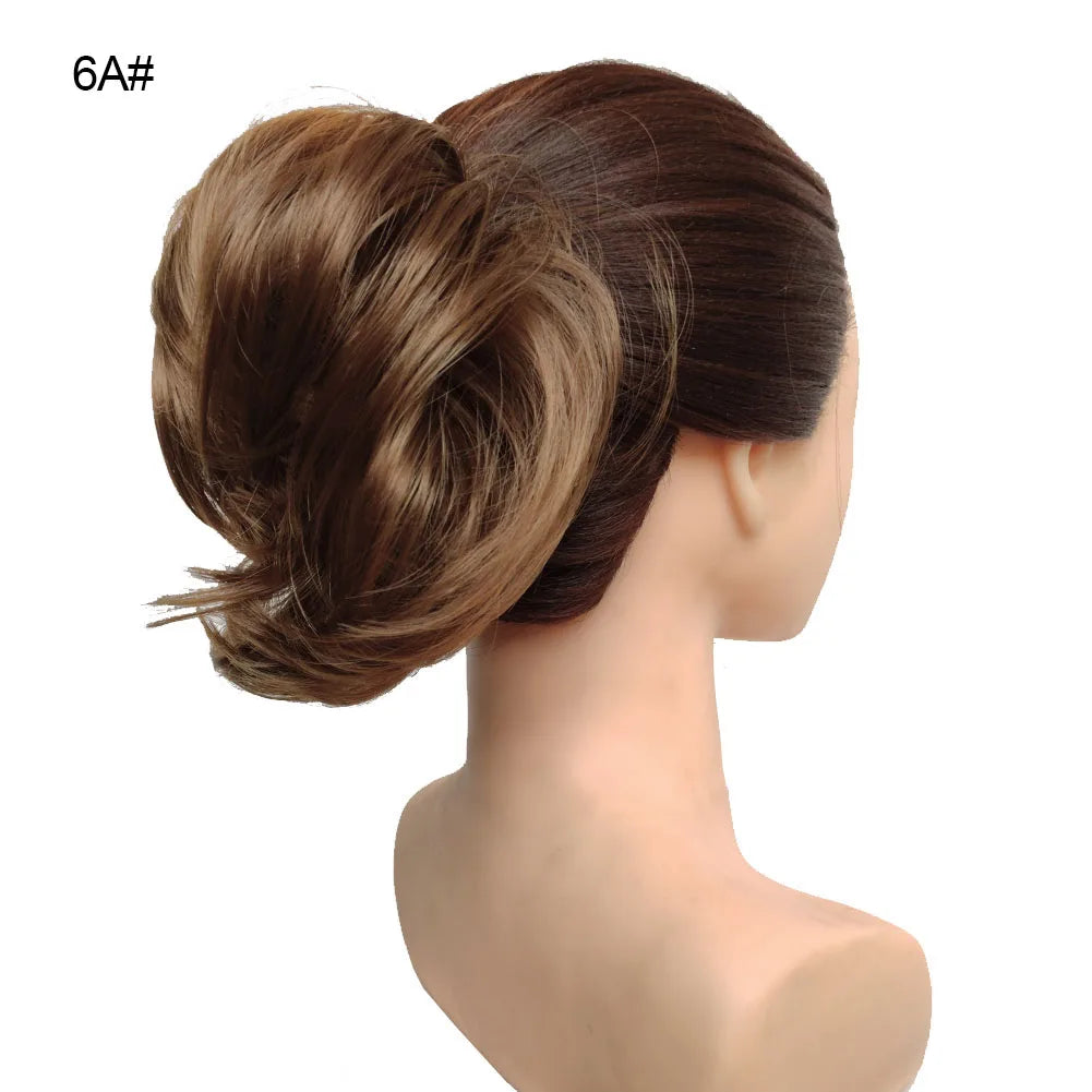 Jeedou Chignon beignet en désordre