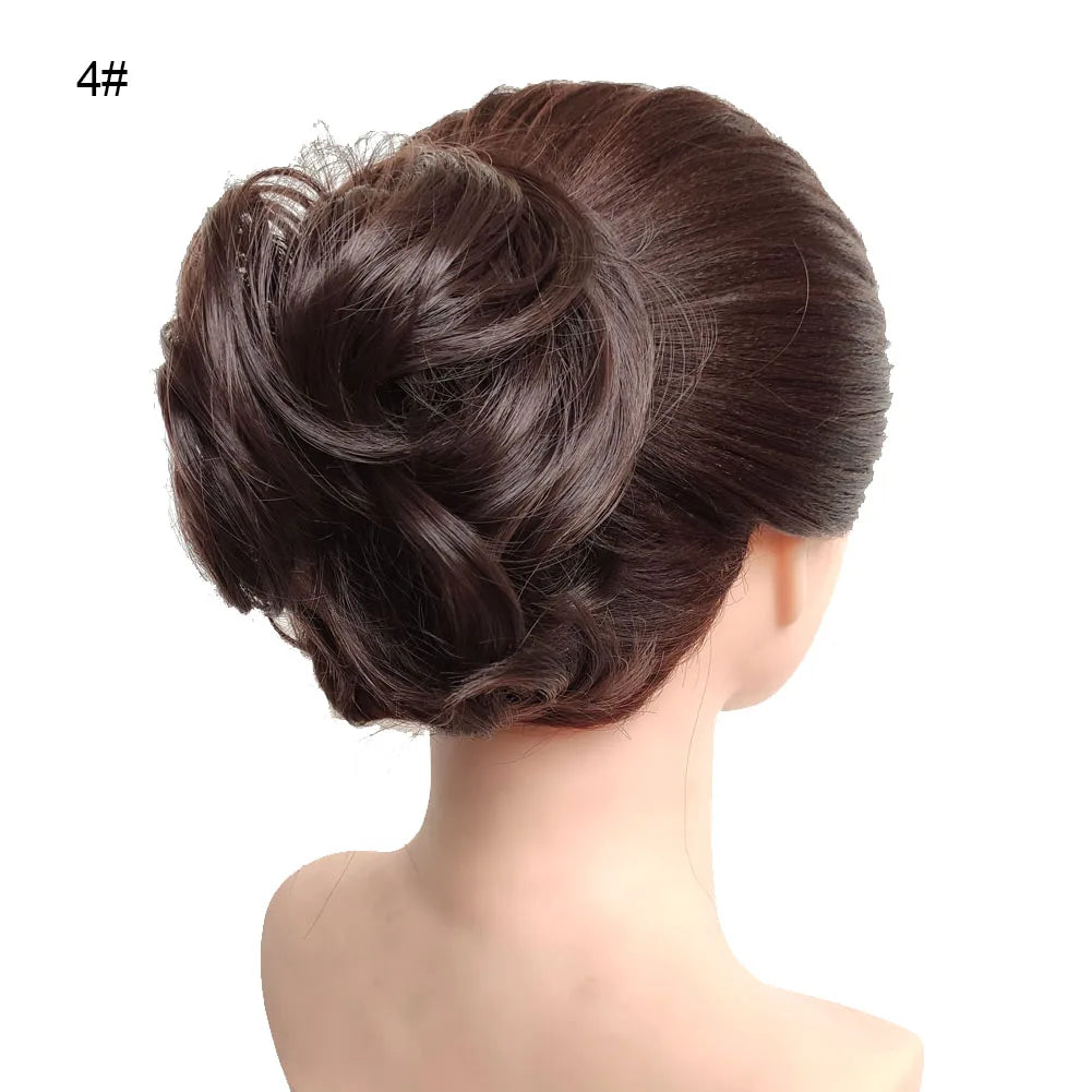 Jeedou Chignon beignet en désordre