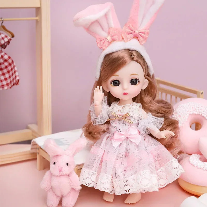 Mini jouet de princesse à jointures mobiles pour filles