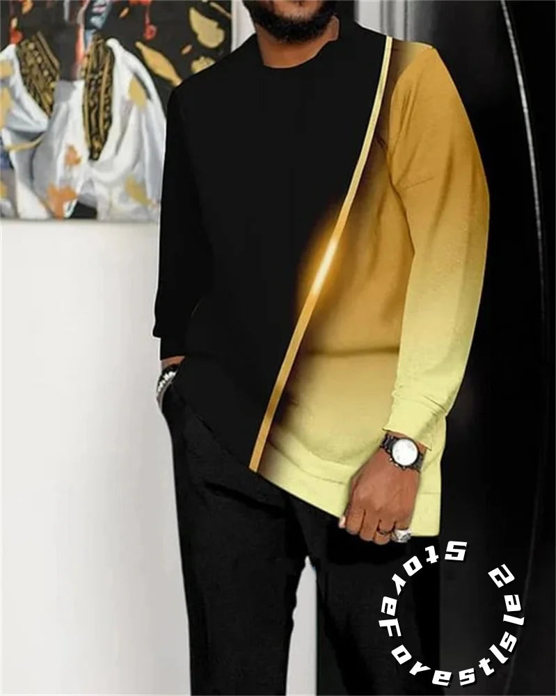 Ensemble de vêtements de mode pour hommes