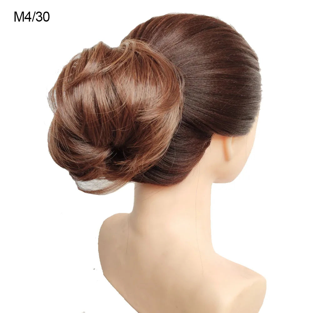 Jeedou Chignon beignet en désordre