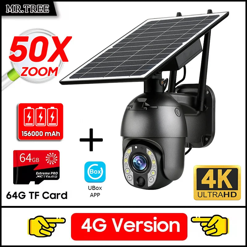 Caméra solaire de Surveillance extérieure