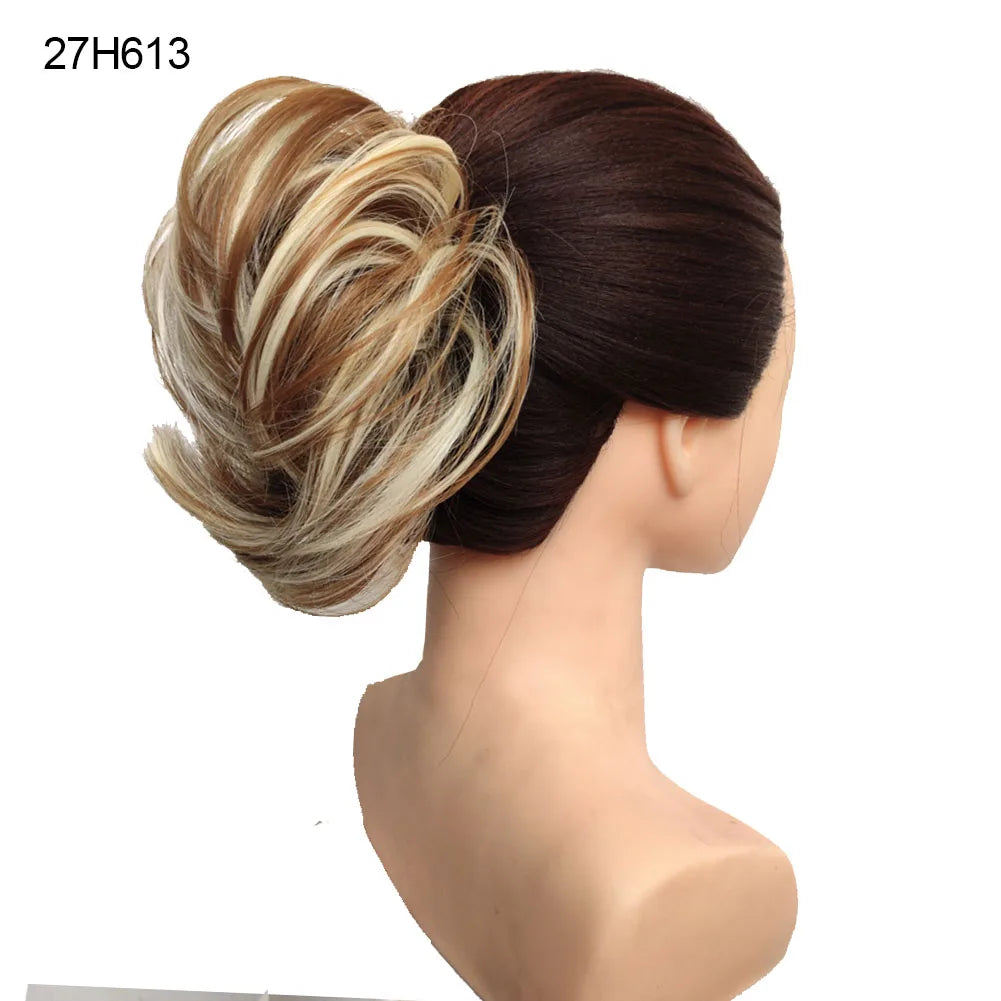 Jeedou Chignon beignet en désordre