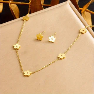 LUXUSTEEL ensemble bijoux.