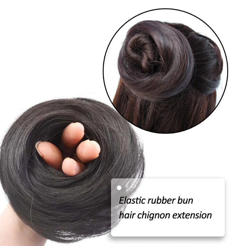 Jeedou Chignon beignet en désordre