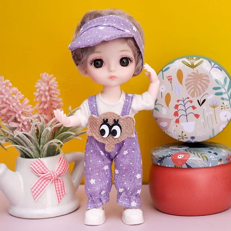 Mini jouet de princesse à jointures mobiles pour filles