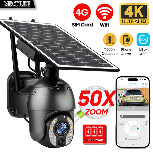 Caméra solaire de Surveillance extérieure