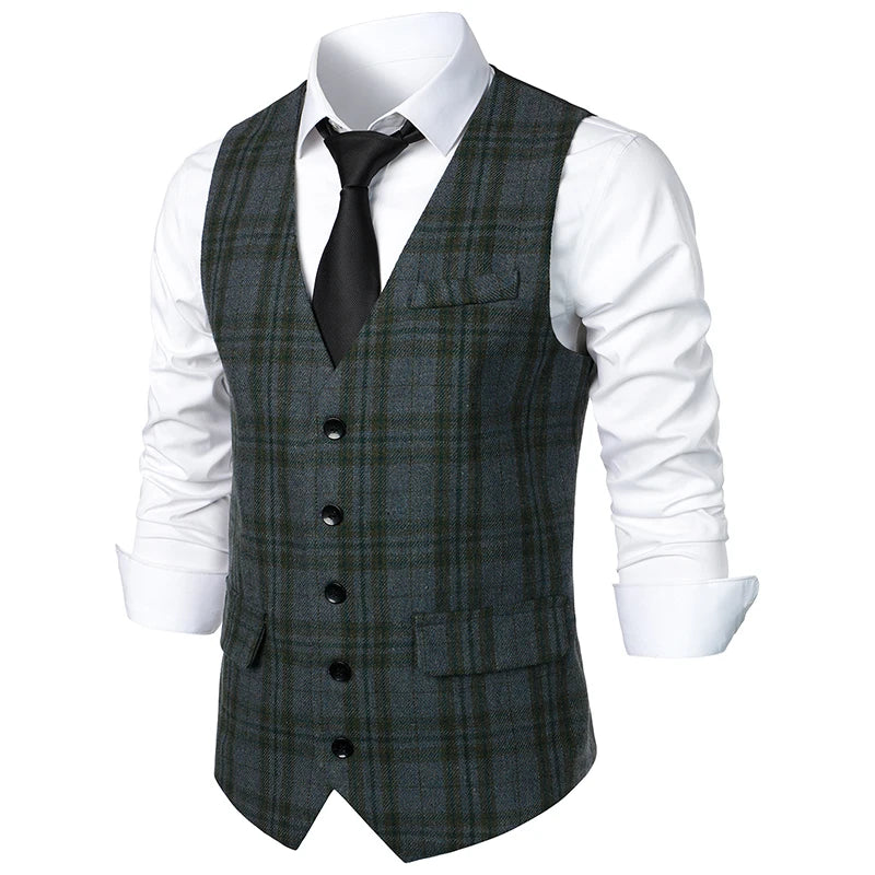 Gilet de costume formel pour hommes