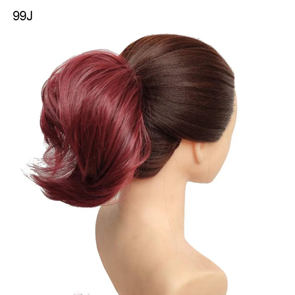 Jeedou Chignon beignet en désordre
