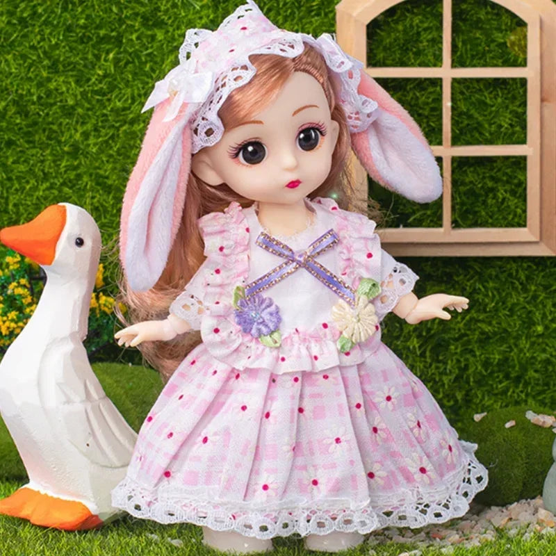 Mini jouet de princesse à jointures mobiles pour filles