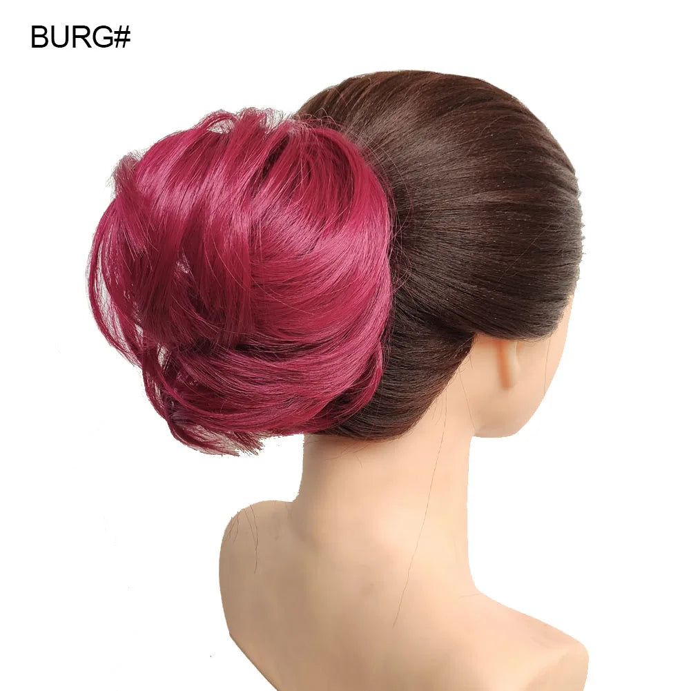 Jeedou Chignon beignet en désordre