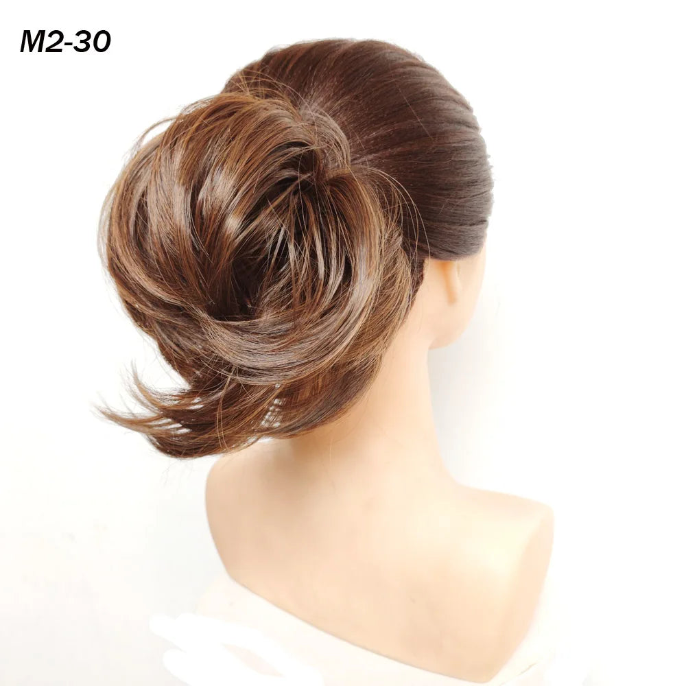 Jeedou Chignon beignet en désordre