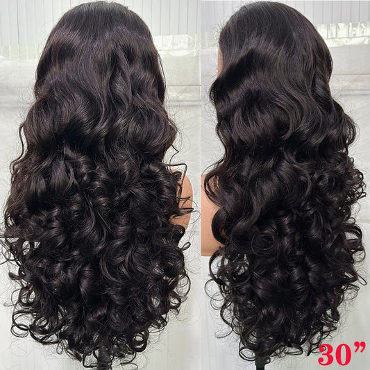 100% cheveux humains noir naturel