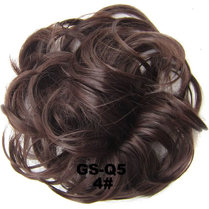 Jeedou Chignon beignet en désordre
