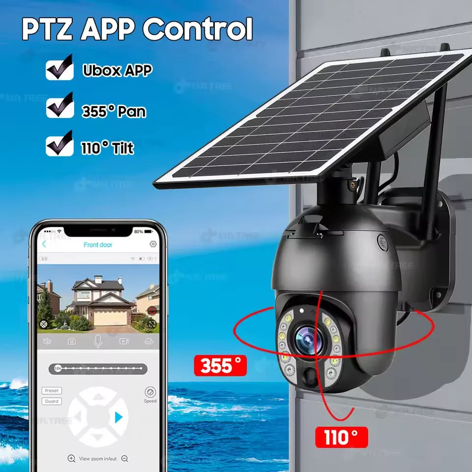 Caméra solaire de Surveillance extérieure