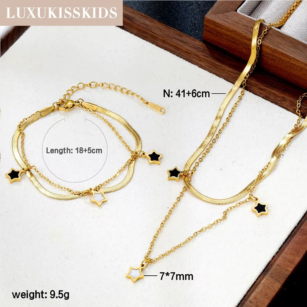 LUXUKISSKIDS ensemble de bijoux femmes/filles