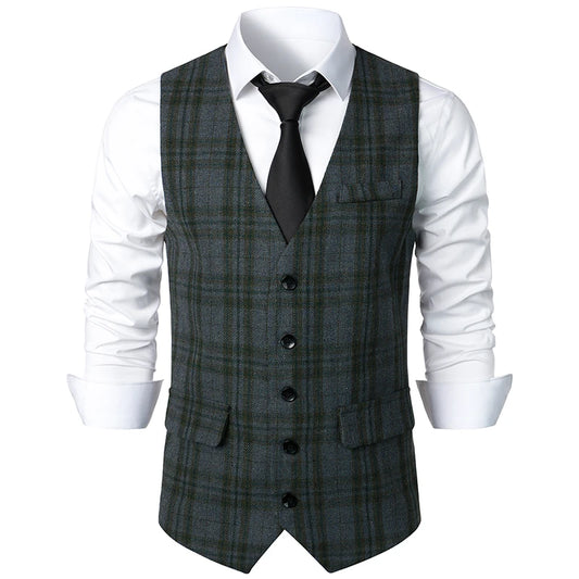 Gilet de costume formel pour hommes