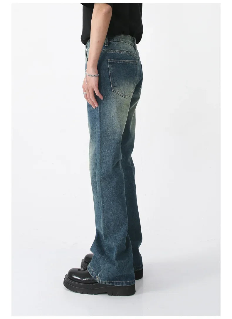 Jean Long et Évasé en Denim pour Homme