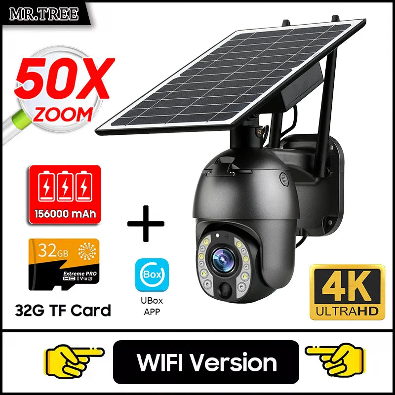 Caméra solaire de Surveillance extérieure
