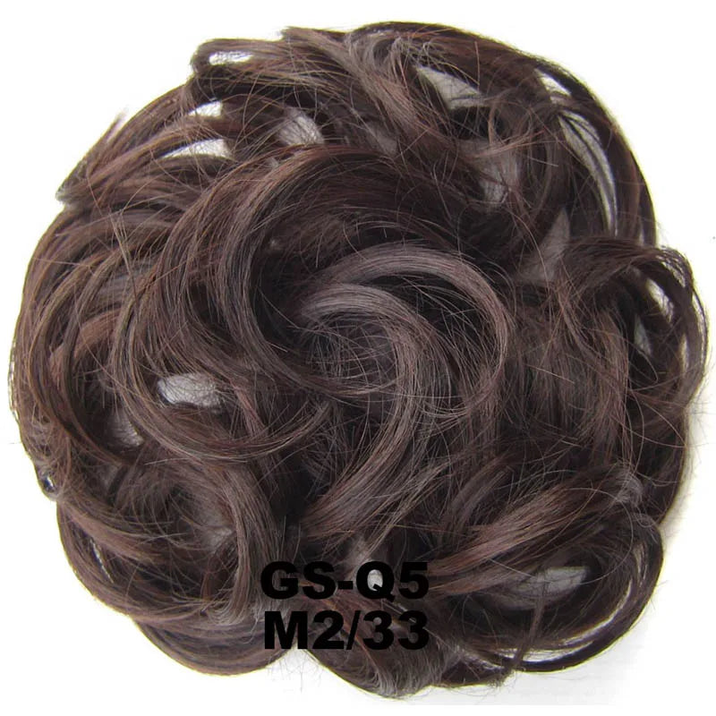 Jeedou Chignon beignet en désordre