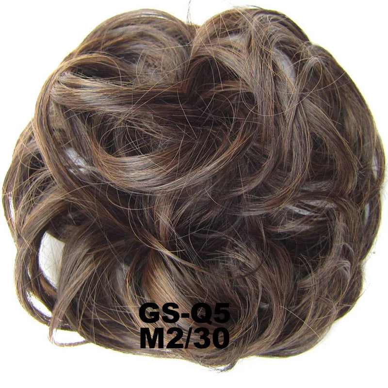 Jeedou Chignon beignet en désordre