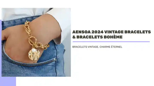AENSOA 2024 Vintage Bracelets & Bracelets bohème by@Outfy