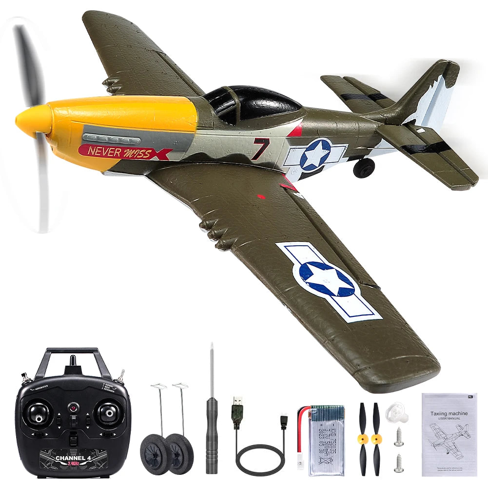 Avion RC P51 Mustang 2.4G
