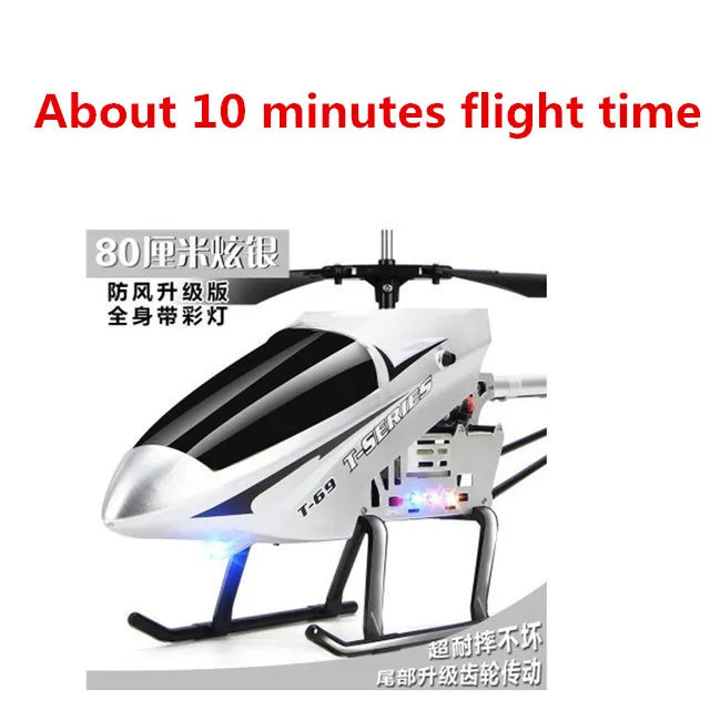 Grand avion extra durable avec lumières LED