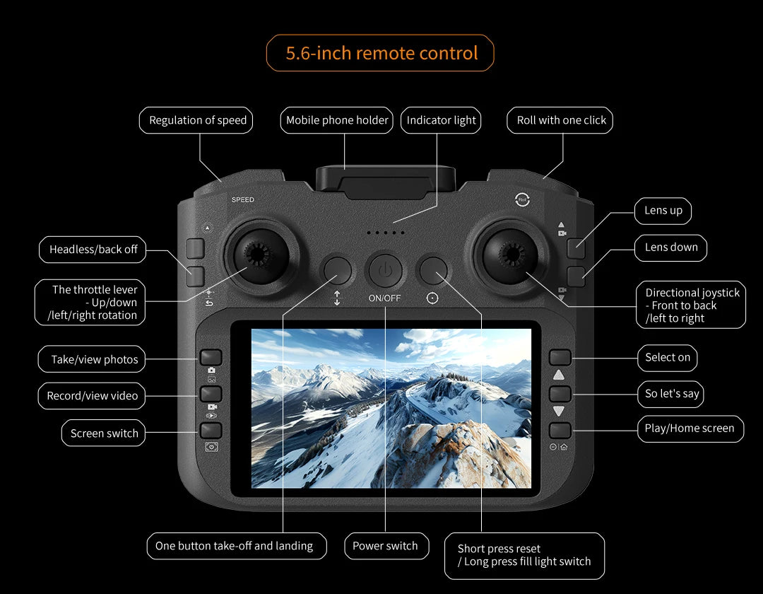 Nnouveau A21 Pro Mini Drone 4K professionnel 8K HD