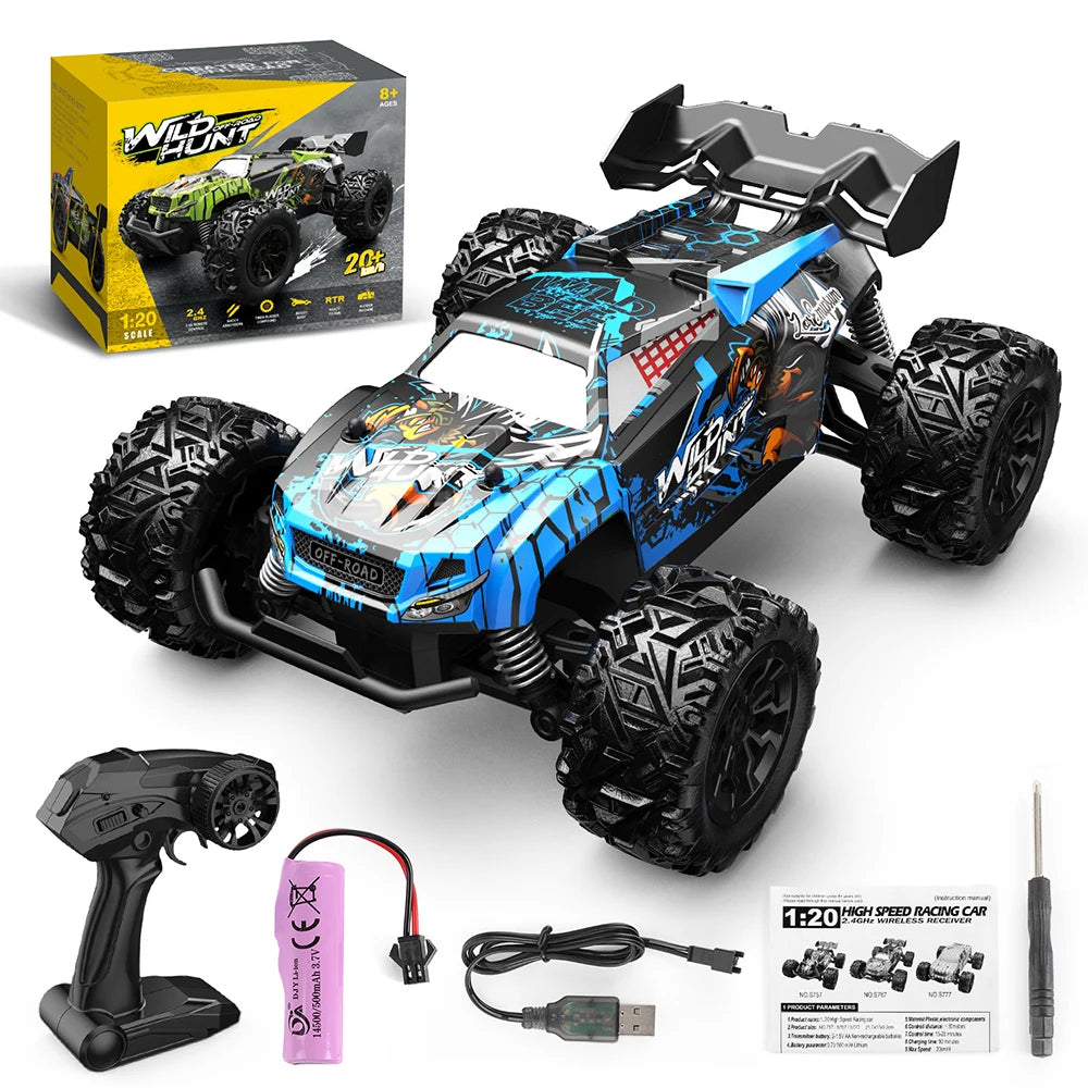 Voiture RC tout-terrain 2.4G RTR haute vitesse
