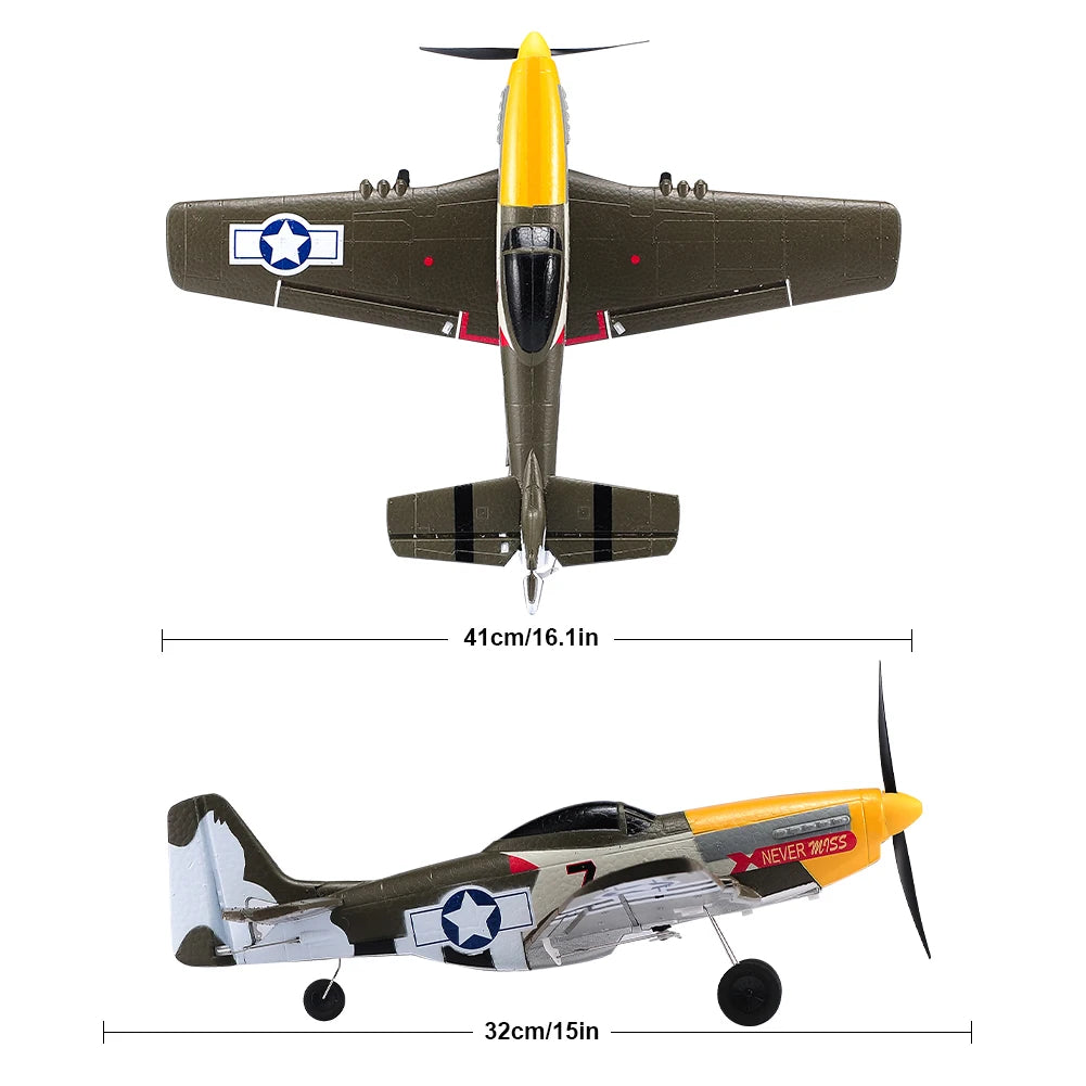 Avion RC P51 Mustang 2.4G