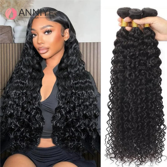 100% cheveux humains indien cru vierge non transformés