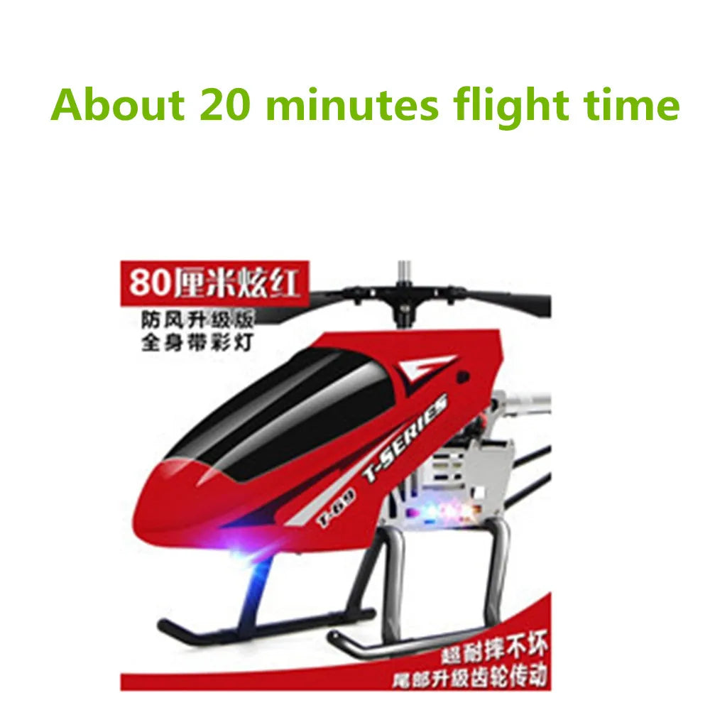 Grand avion extra durable avec lumières LED