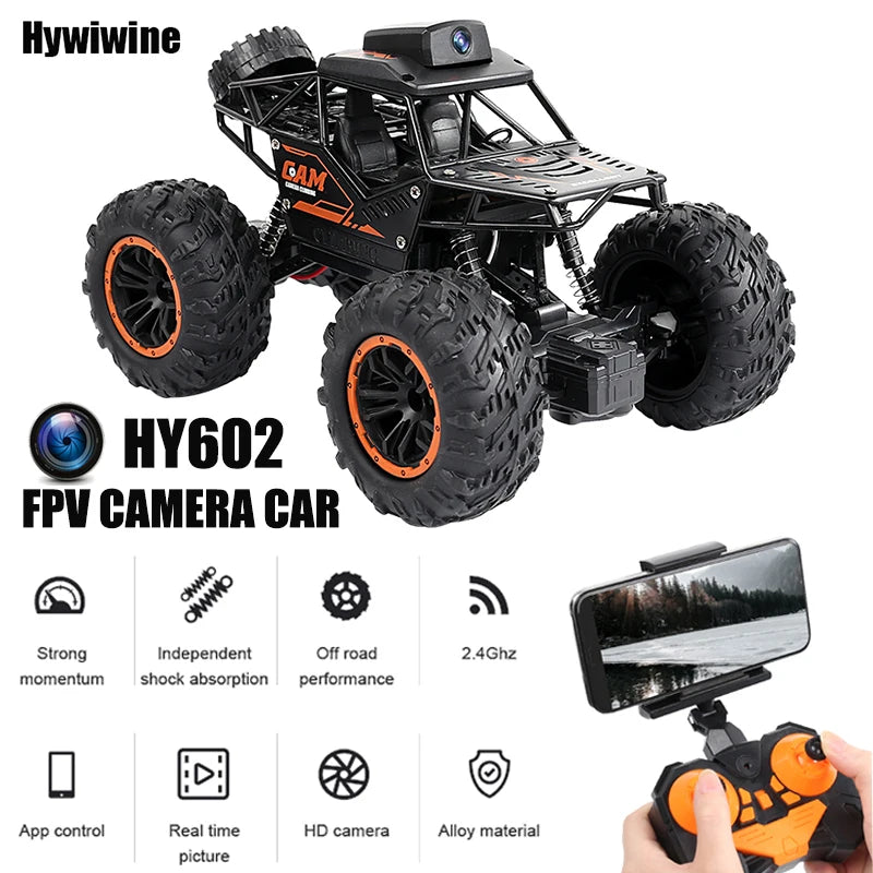 Voiture Rc avec caméra HD FPV WIFI