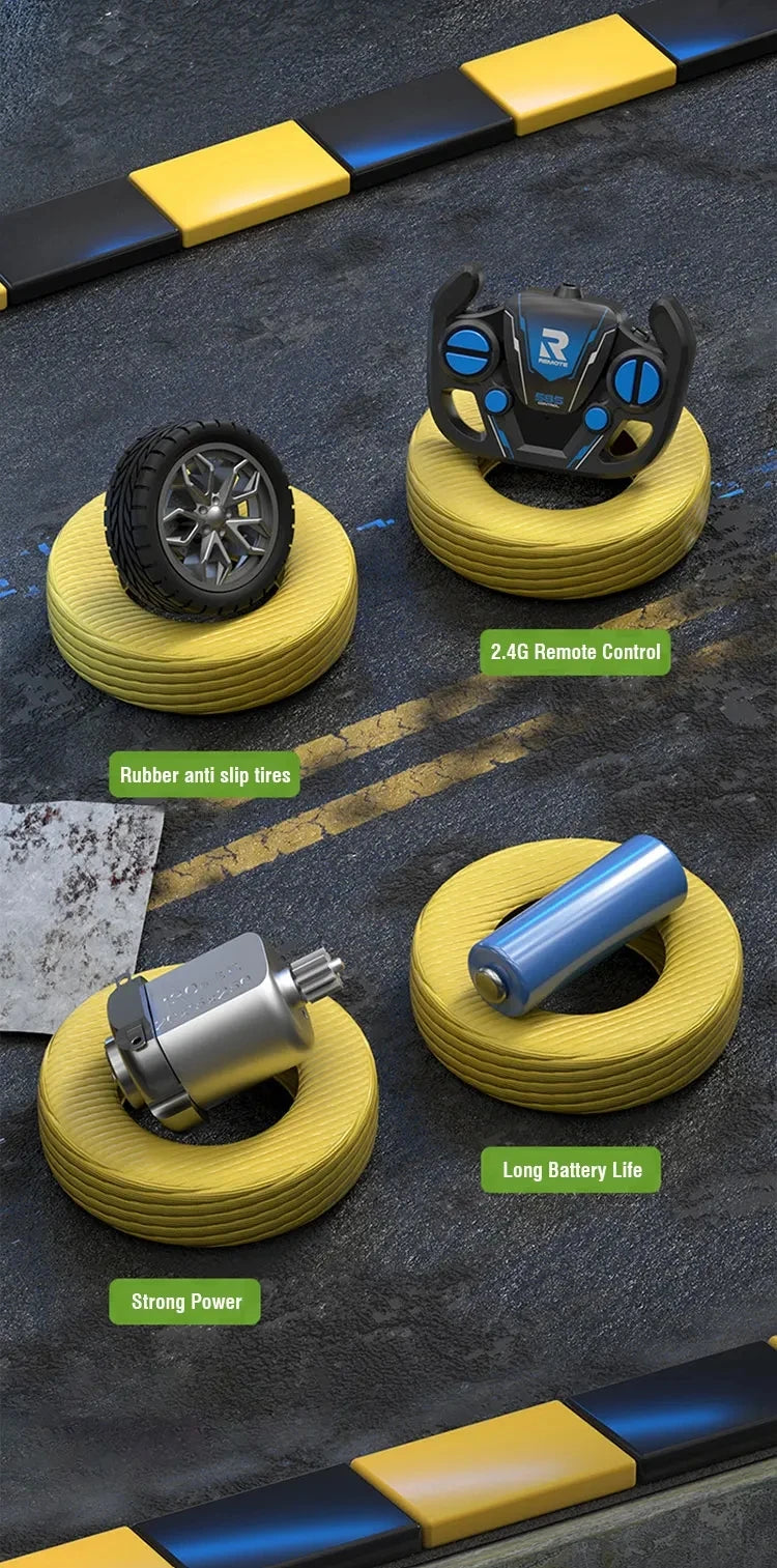 2.4G RC voiture jouet dérivé course télécommandée