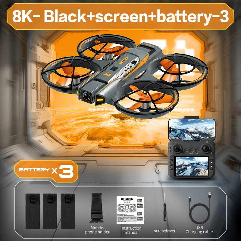 Nnouveau A21 Pro Mini Drone 4K professionnel 8K HD