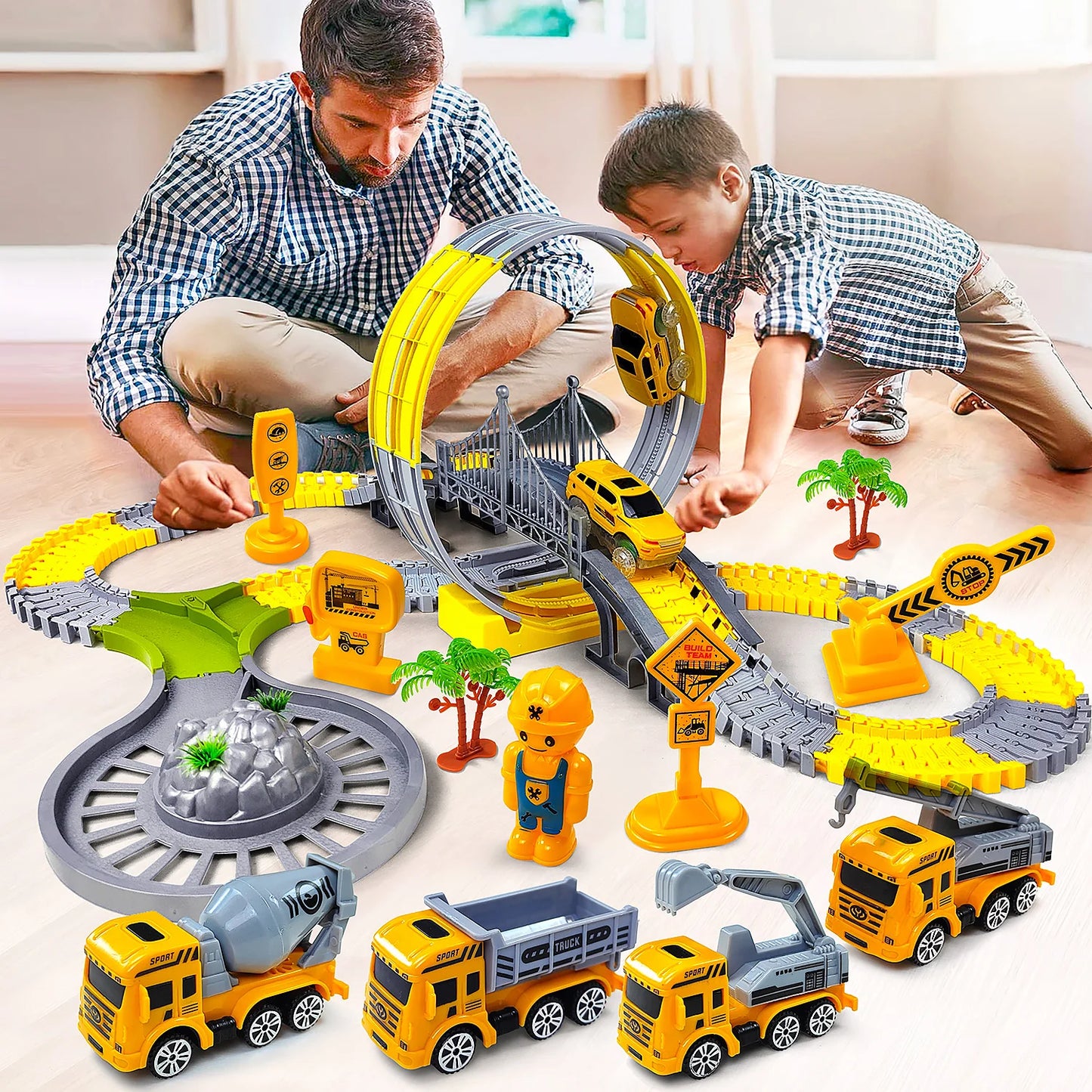 Piste voiture Train jouets enfants