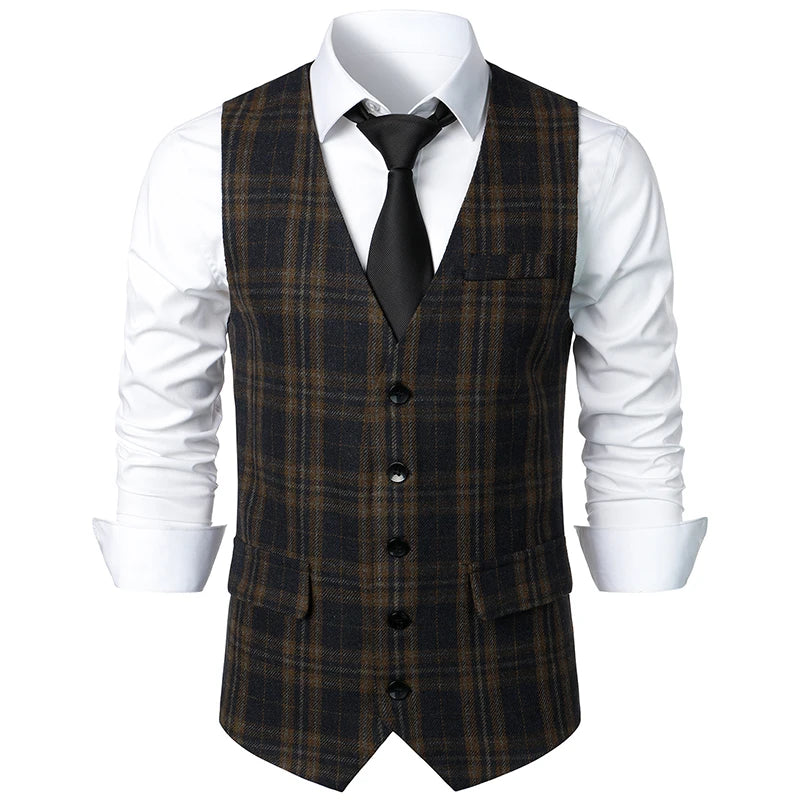 Gilet de costume formel pour hommes